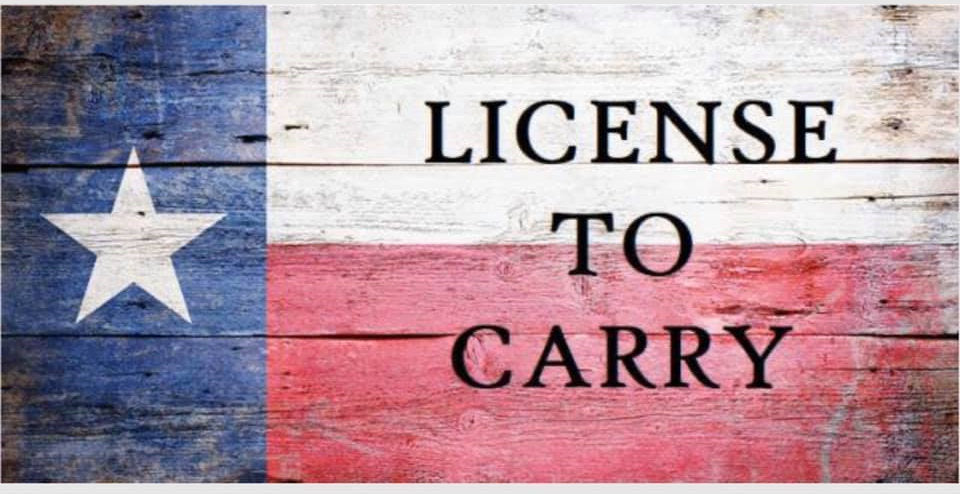 TXDPS License To Carry 5hr Classroom ONLY