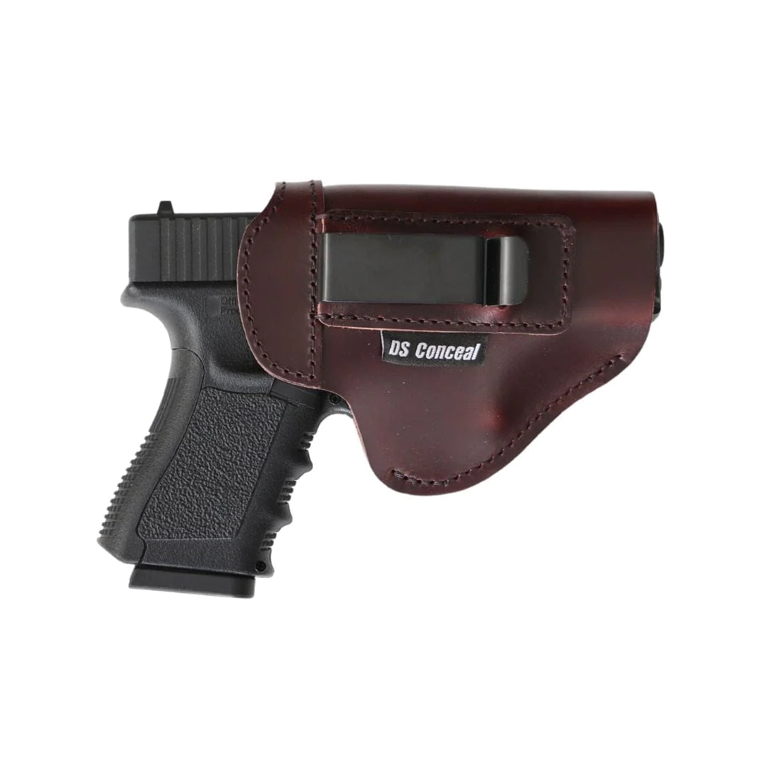 UNISEX INSIDE WAISTBAND RIGHT-HANDED LEATHER HOLSTER